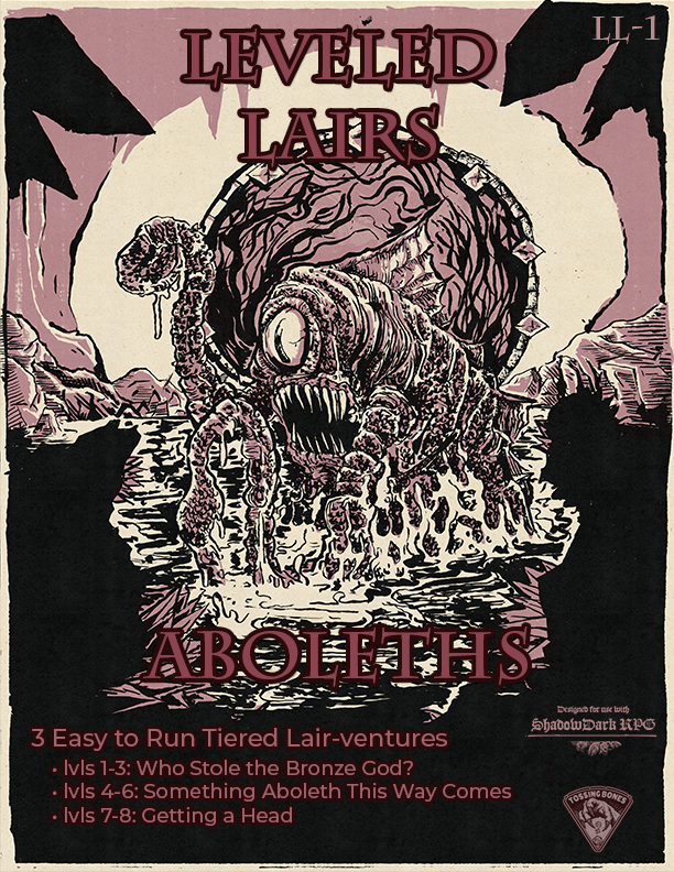 Leveled Lairs 1 - Aboleths Shadowdark